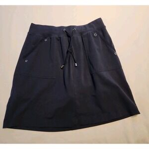 Christopher Banks Petite Navy Blue Skort  Size P/S